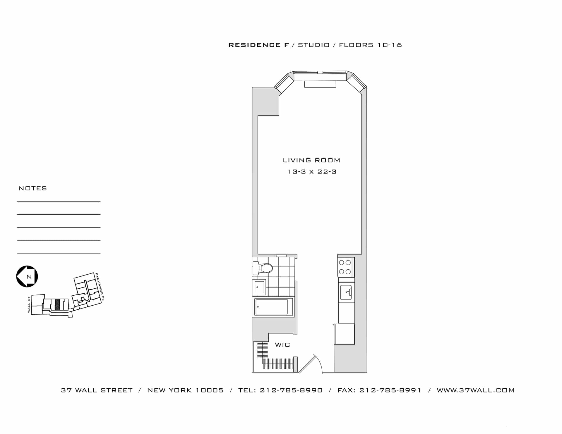 37 Wall Street #15F, Manhattan, NY 10005 5