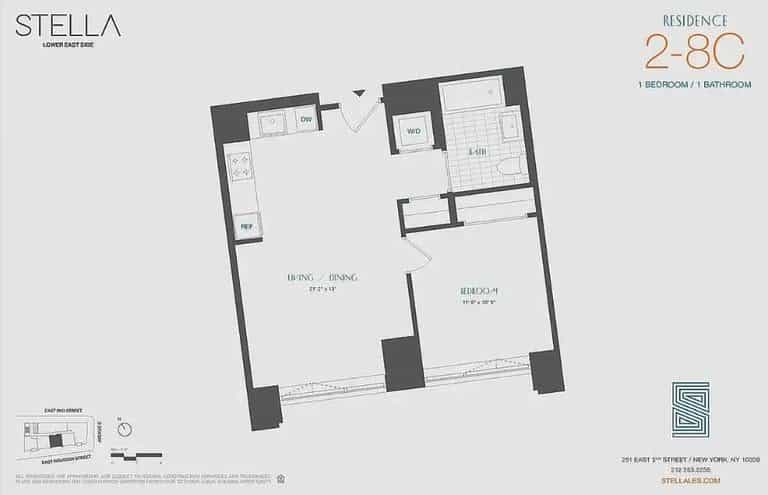 251 East    2 Street #4c, Manhattan, NY 10009 5