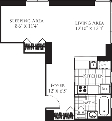 Longacre House 305 West 50 Street #16B, Manhattan, NY 10019 4