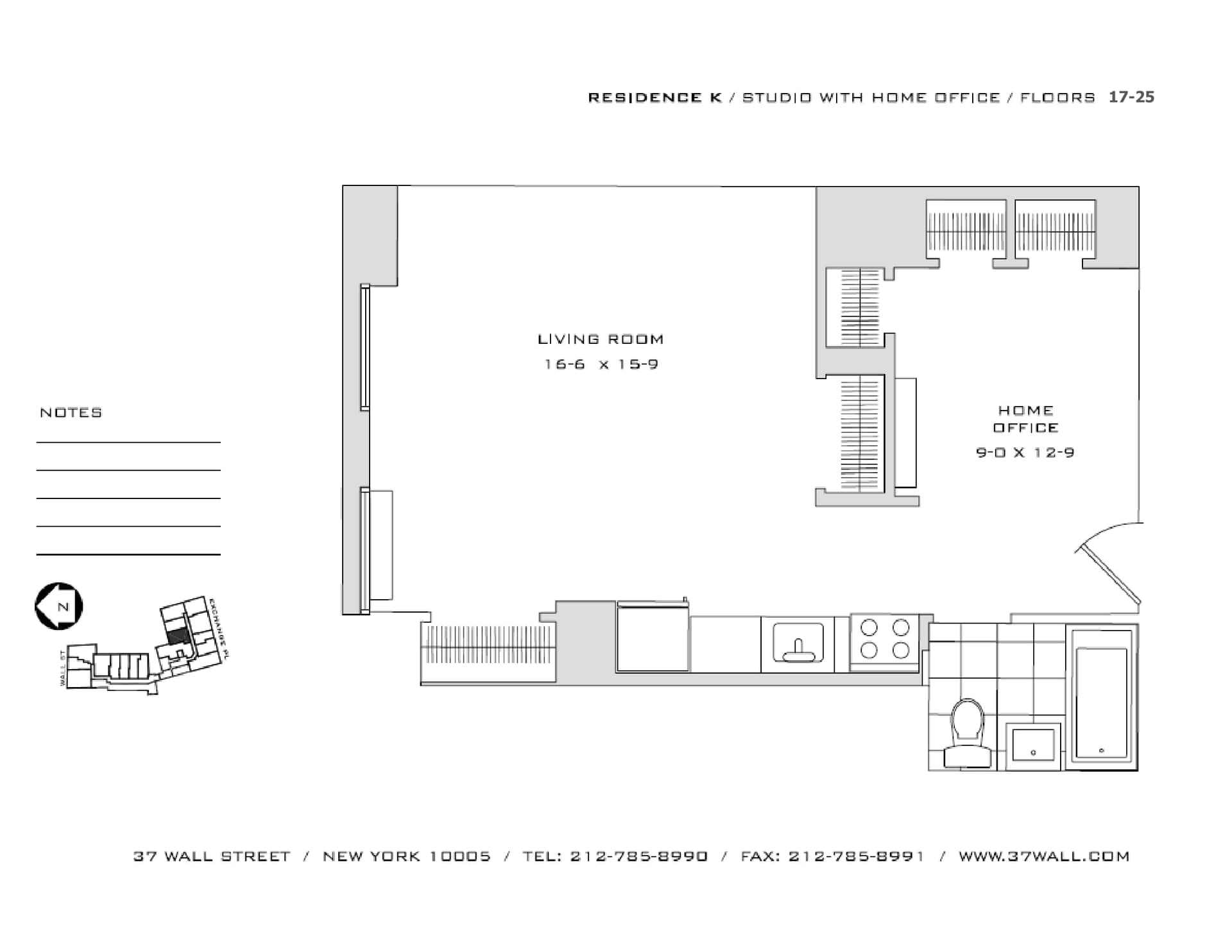 37 Wall Street #24K, Manhattan, NY 10005 1