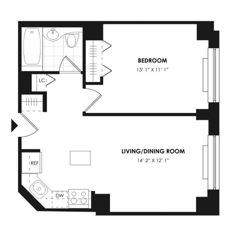 The Capitol 776 6 Ave #09E, Manhattan, NY 10001 1