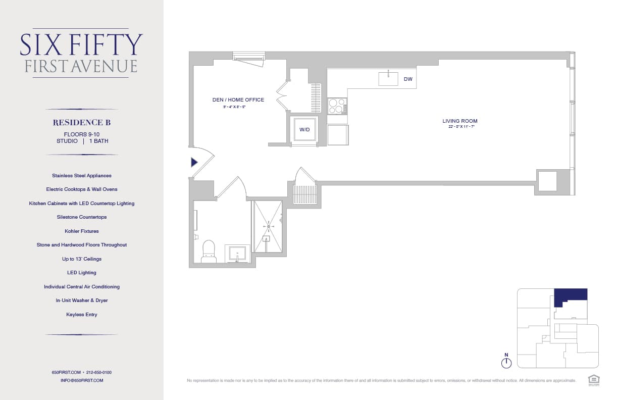 650 1 Avenue #10B, Manhattan, NY 10016 1