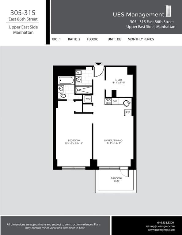 Yorkshire Towers 315 East 86 Street #7D, Manhattan, NY 10028 1