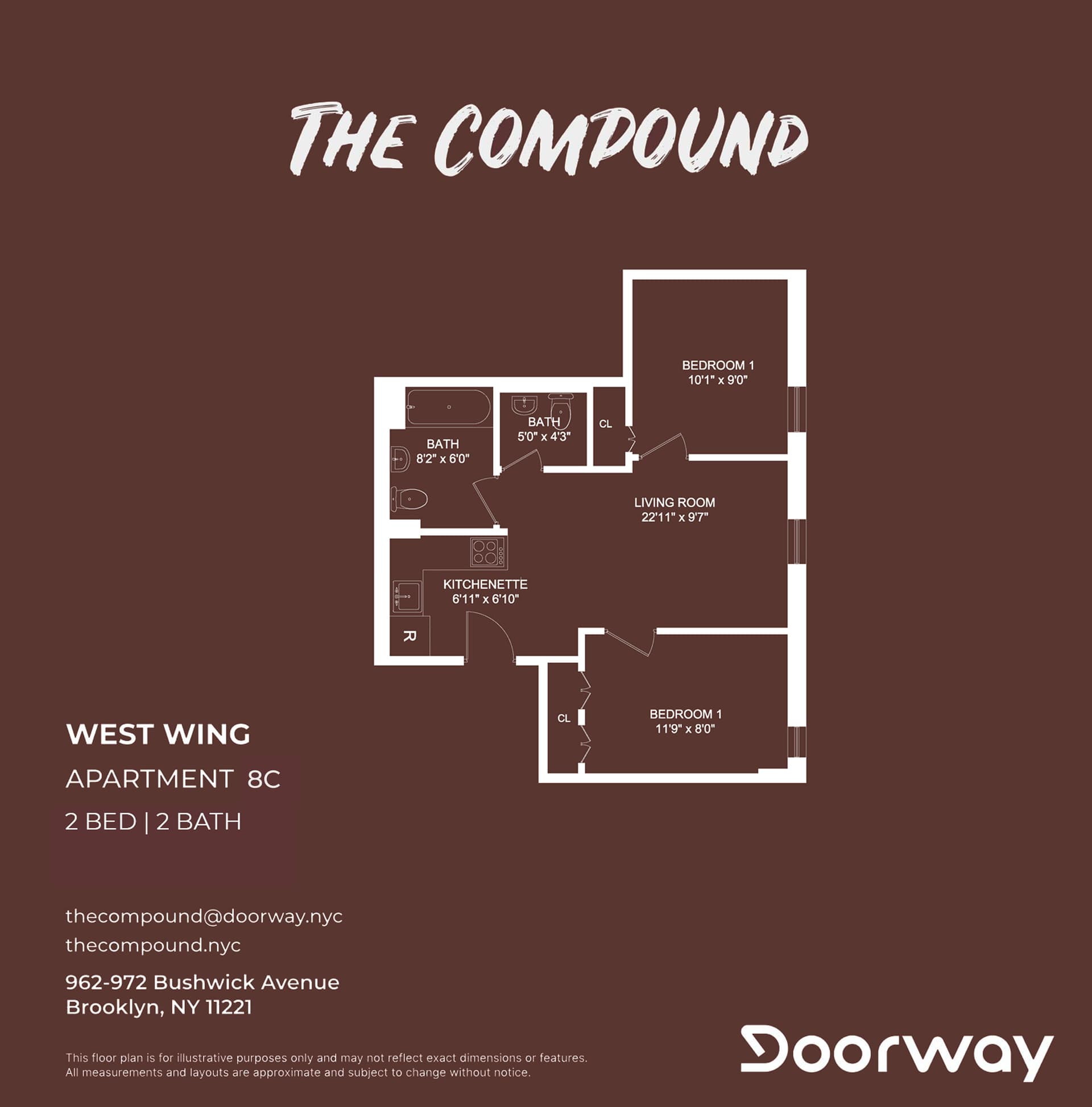 972 Bushwick Avenue #8C, Brooklyn, NY 11221 1