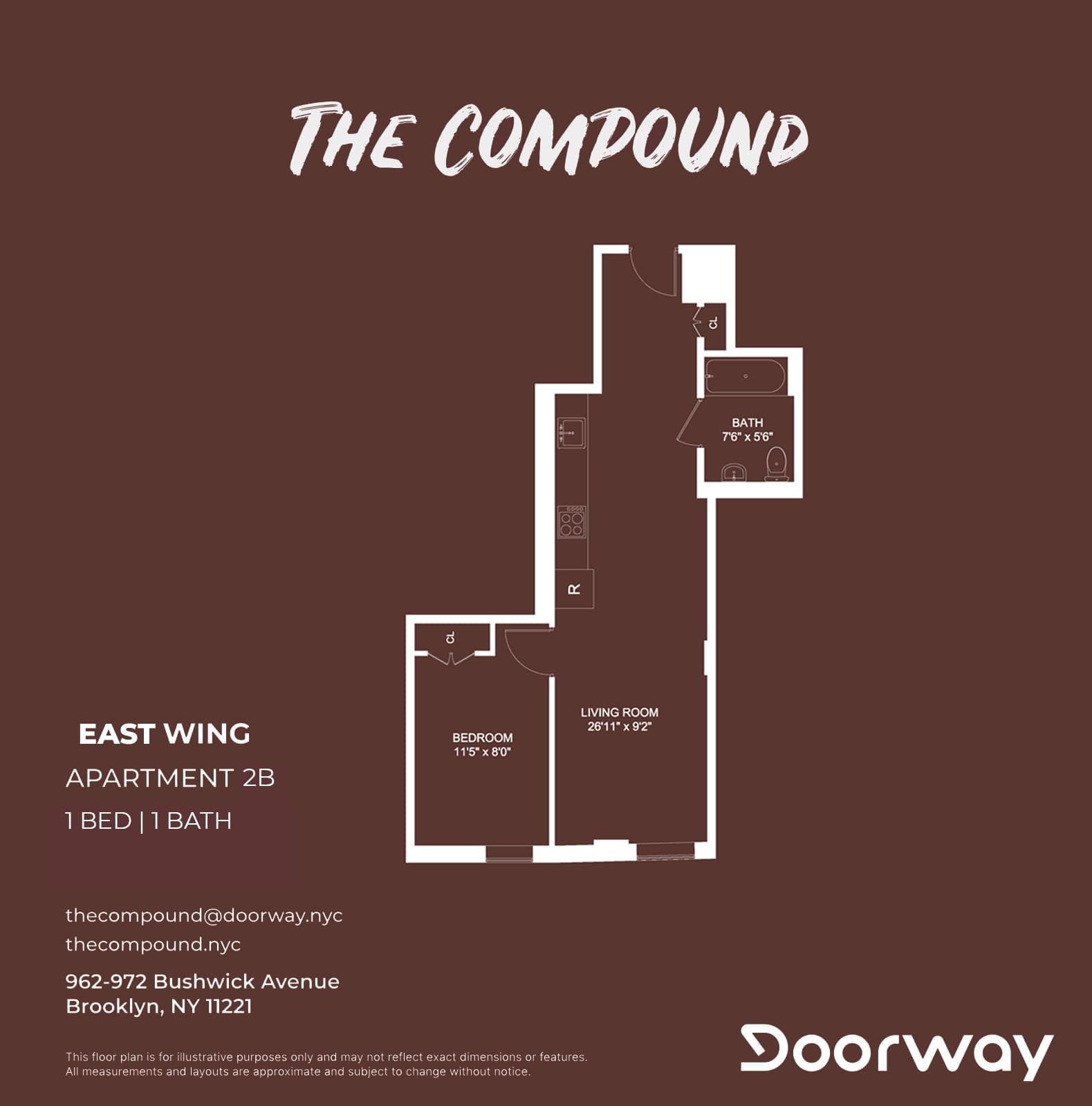 962 Bushwick Avenue #2B, Brooklyn, NY 11221 1