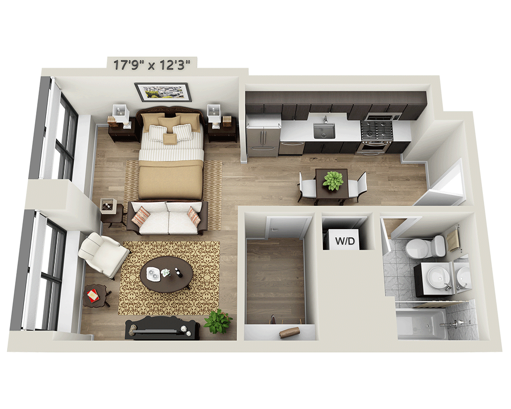 95 Wall St. in Financial District 95 Wall Street #1706, Manhattan, NY 10005 1