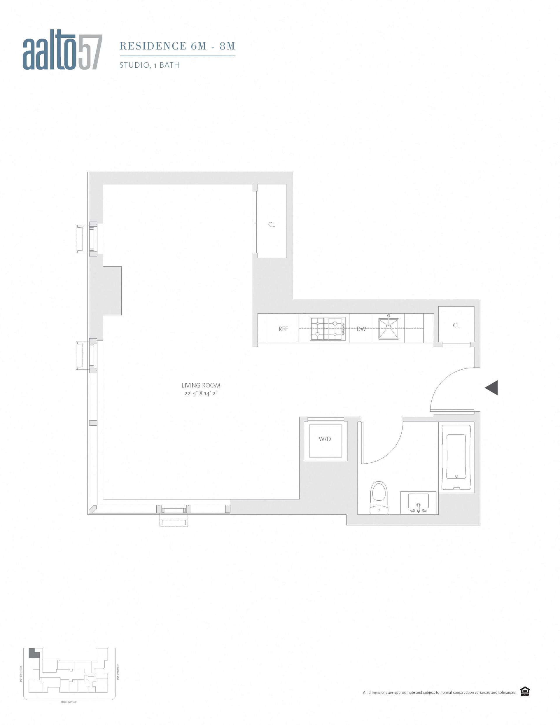 Aalto57 1079 2 Avenue #08M, Manhattan, NY 10022 1