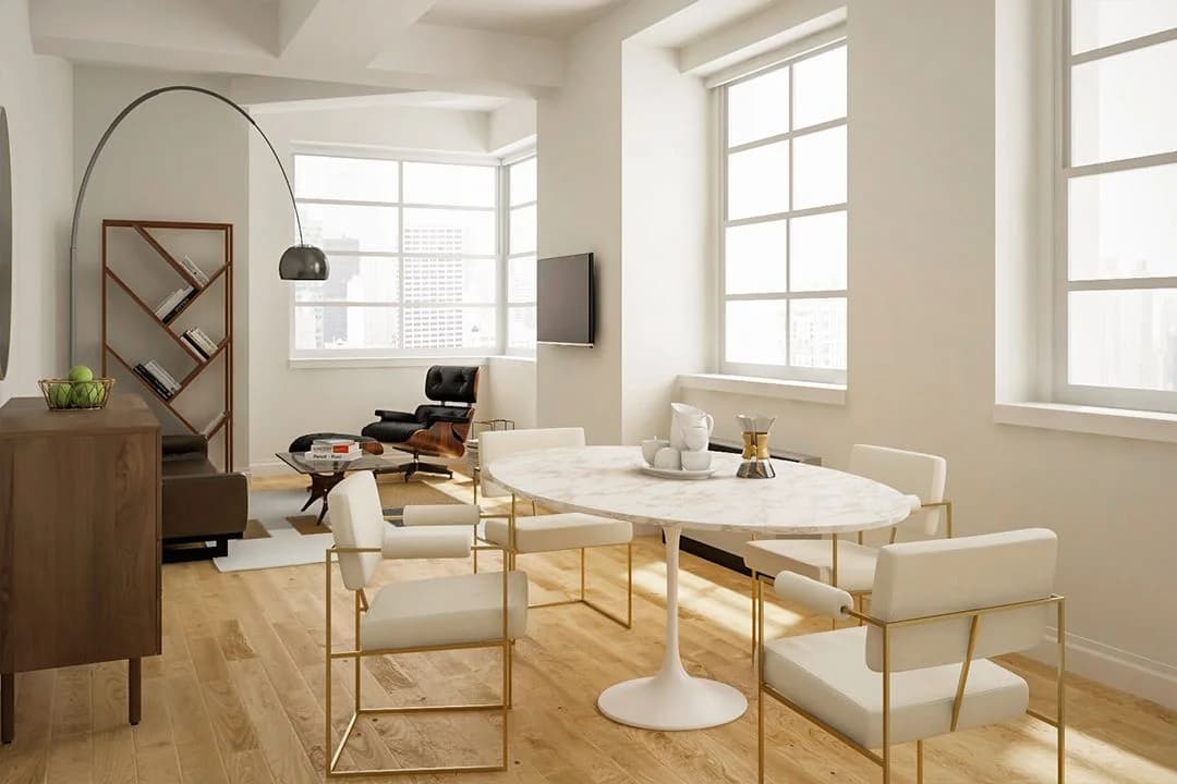 21 West Street #06C, Manhattan, NY 10006 apartment_dining_room 1