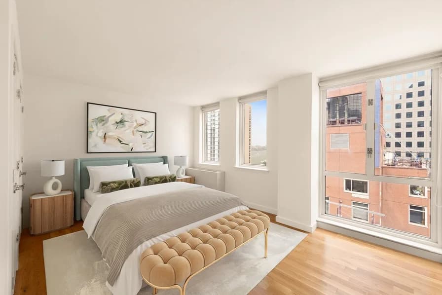 255 Rector Place #22J, Manhattan, NY 10280 apartment_bedroom_room 1