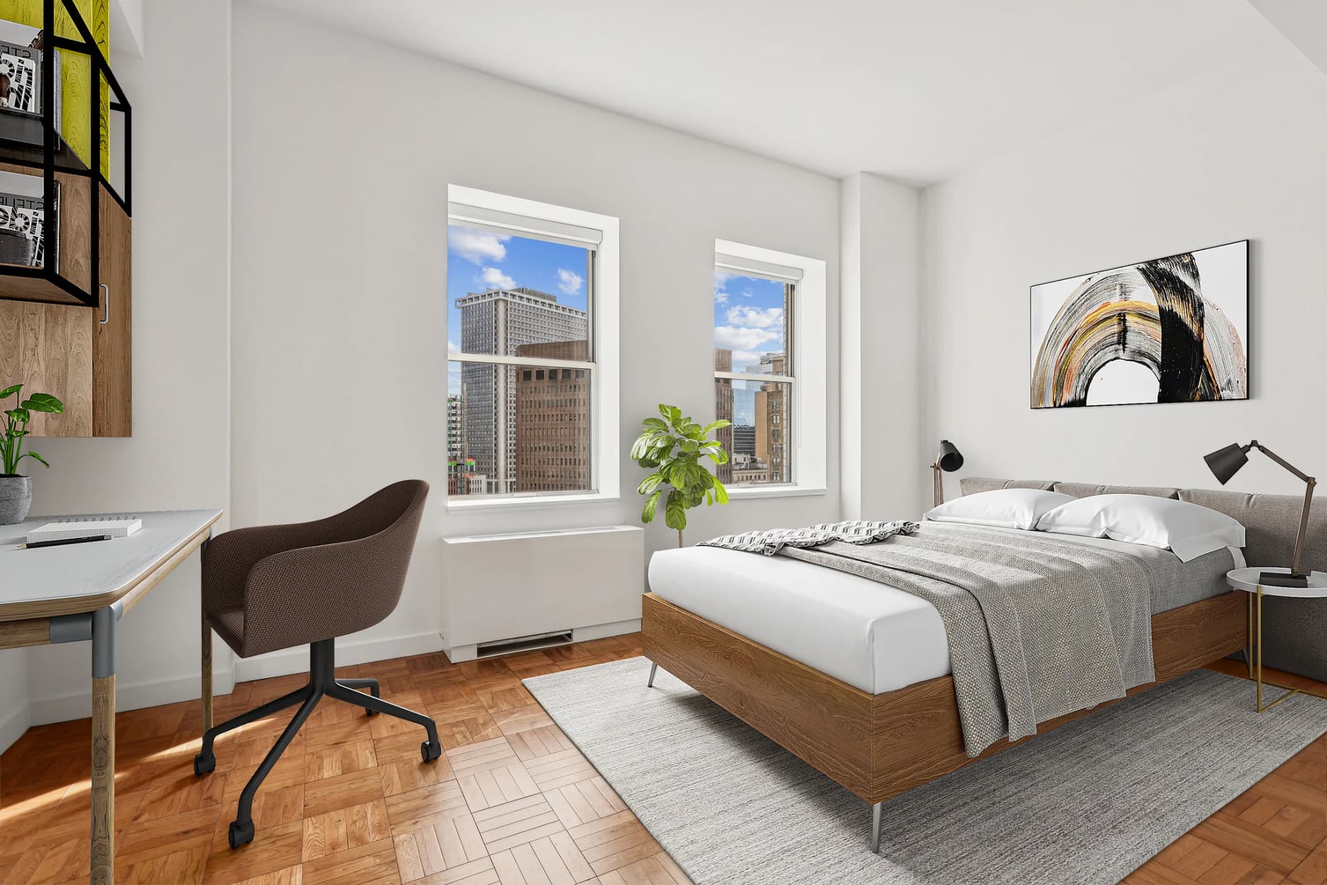 Twenty Exchange 20 Exchange Place #20X - 4107, Manhattan, NY 10005 apartment_bedroom_room 1