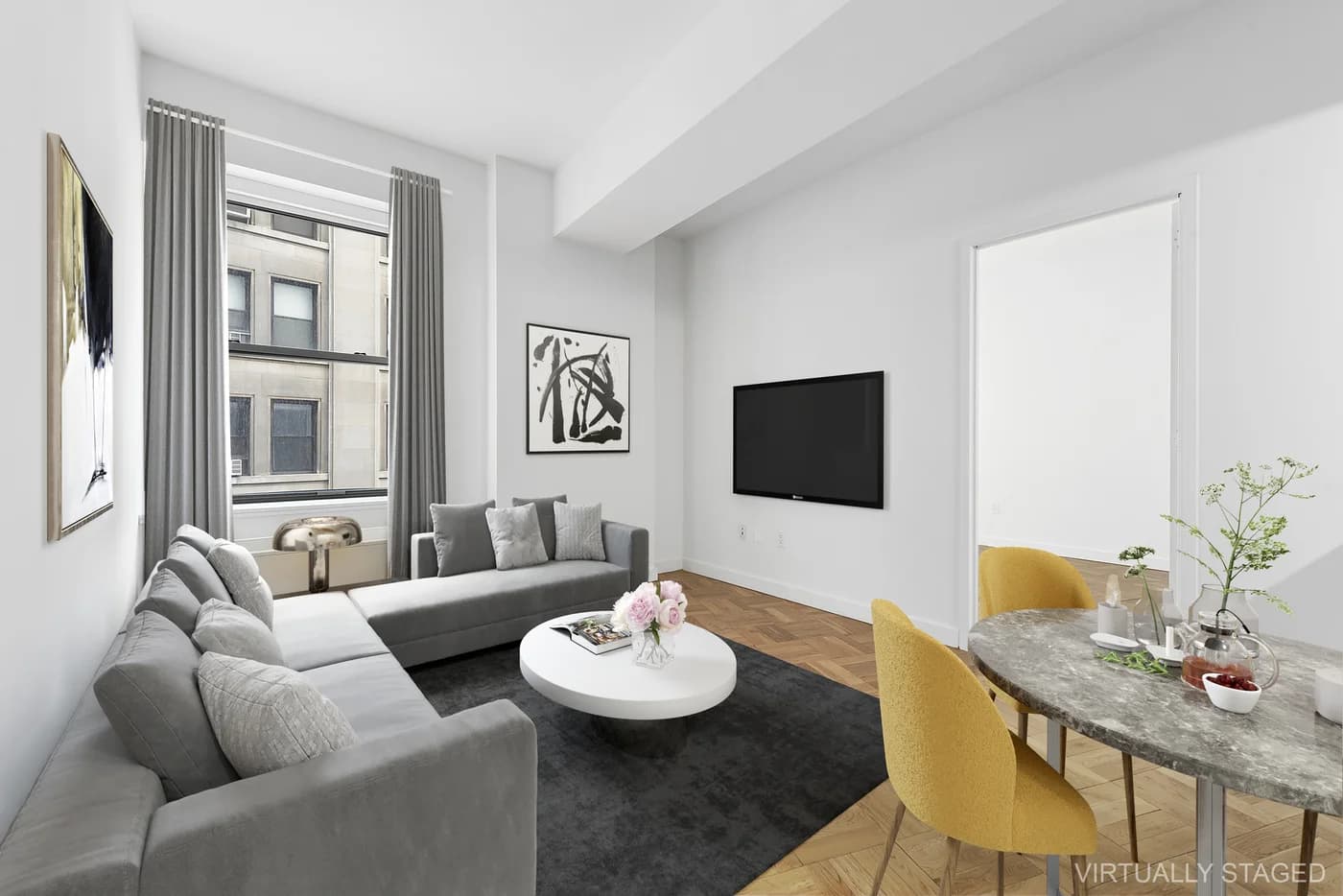 Twenty Exchange 20 Exchange Place #424, Manhattan, NY 10005 apartment_living_room 1