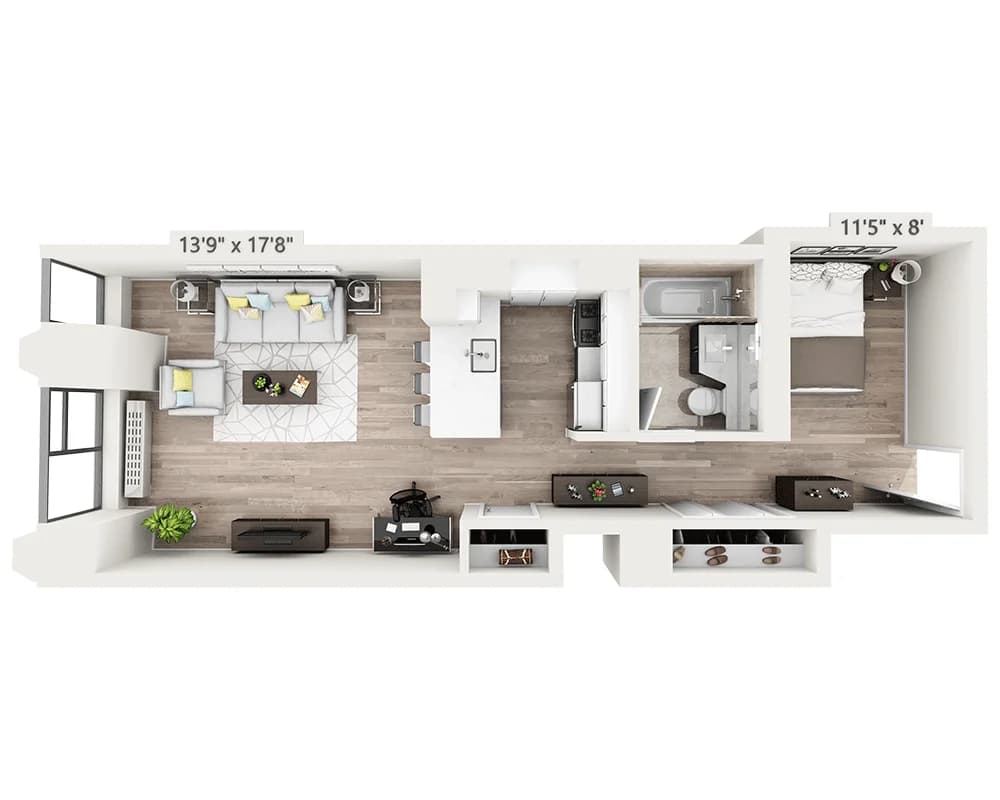 10 Hanover Square #16N, New York, NY 10005 apartment_floor_plan 1