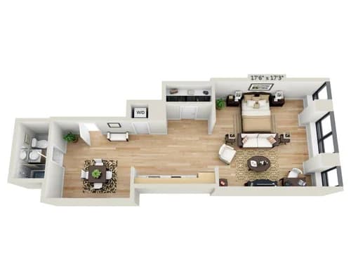 95 Wall Street #2204, Manhattan, NY 10005