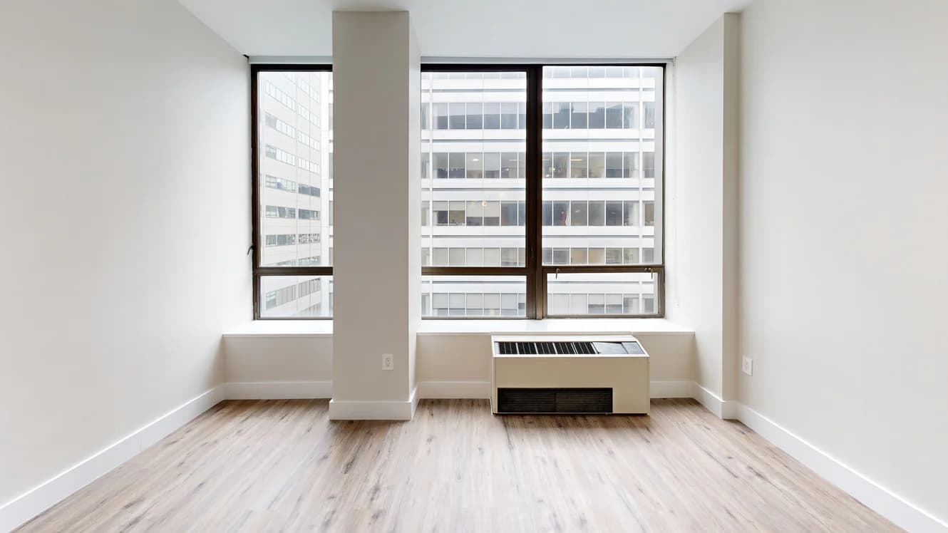 95 Wall St. in Financial District 95 Wall Street #2208, Manhattan, NY 10005 apartment_bedroom_room 1