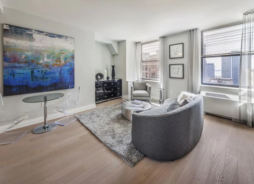 70 Pine Street #2608, New York, NY 10005 apartment_living_room 1