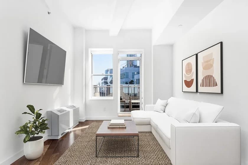 116 John Street #3105, Manhattan, NY 10038 apartment_living_room 1