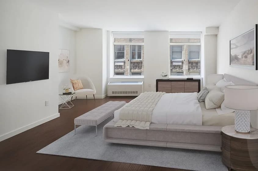 Renaissance 90 John St #1616, Manhattan, NY 10038 apartment_bedroom_room 1