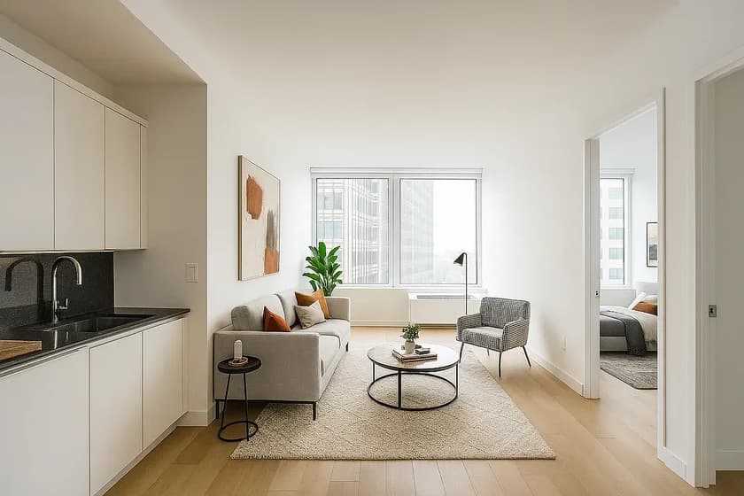 180 Water Street #1521, Manhattan, NY 10038 apartment_living_room 1