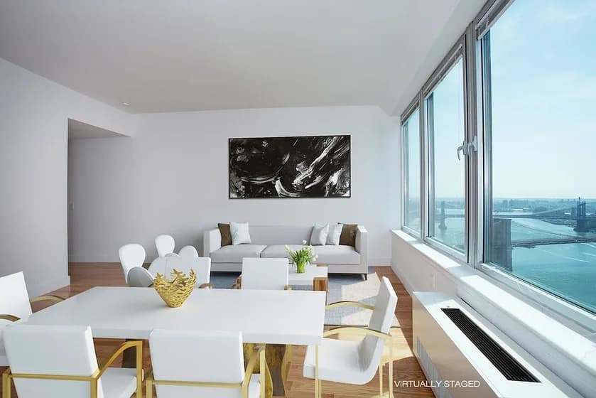 200 Water Street Apartments by Rockrose 200 Water St #PH14, Manhattan, NY 10038 apartment_living_room 1