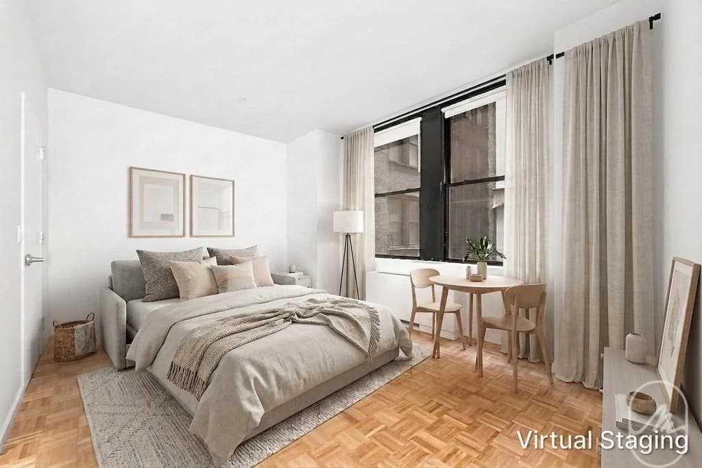 Park Row 15 Park Row #21J, Manhattan, NY 10038 apartment_bedroom_room 1