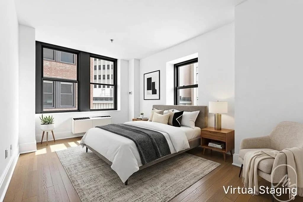 Park Row 15 Park Row #24L, Manhattan, NY 10038 apartment_bedroom_room 1