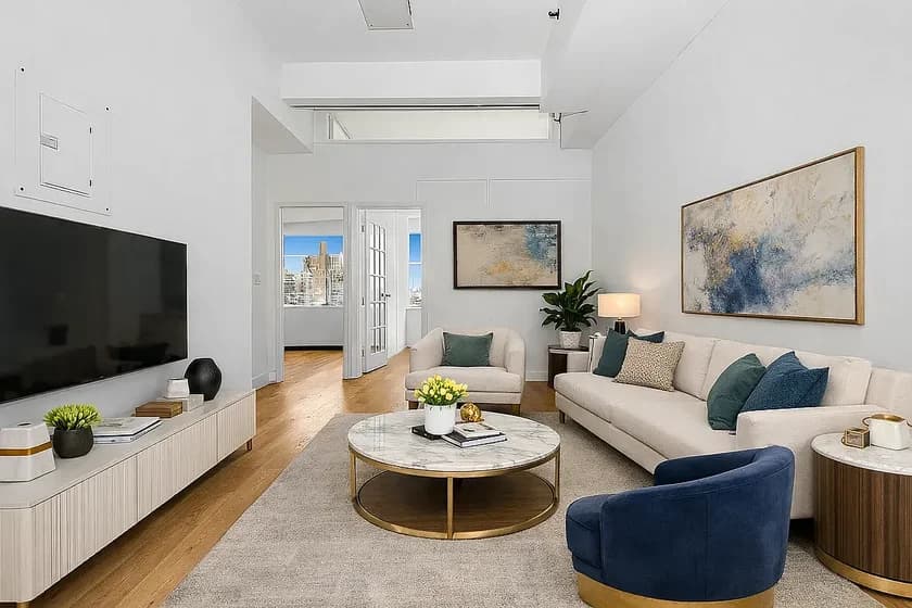 Tribeca House 50 Murray Street #305, Manhattan, NY 10007 apartment_living_room 1
