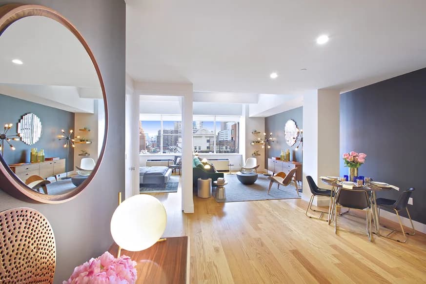Tribeca House 50 Murray Street #812, Manhattan, NY 10007 apartment_living_room 1