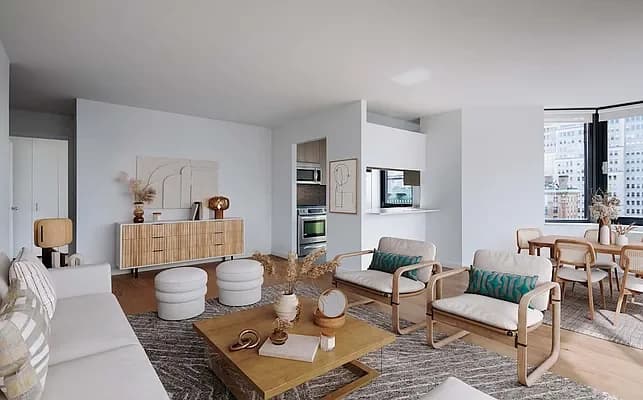 Tribeca Tower 105 Duane Street #039H, Manhattan, NY 10007 apartment_living_room 1