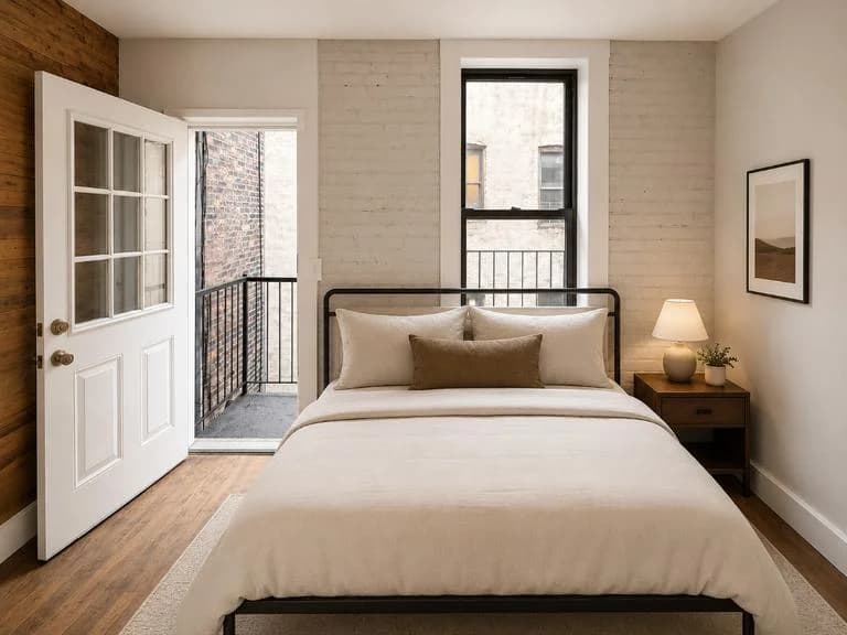 40 Avenue B #6/4W, Manhattan, NY 10009 apartment_bedroom_room 1