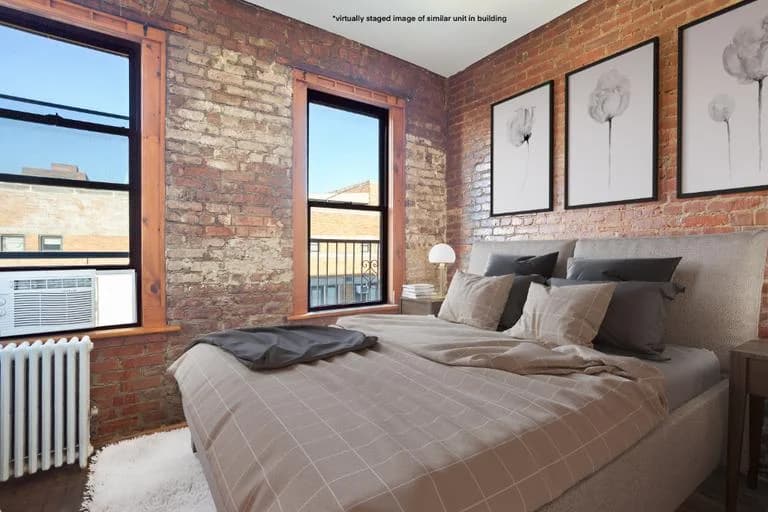 412 East 13 Street #5F, Manhattan, NY 10009 apartment_bedroom_room 1