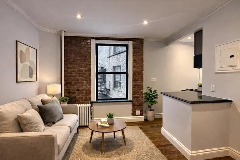 416 East 13 Street #3A, Manhattan, NY 10009 apartment_living_room 1