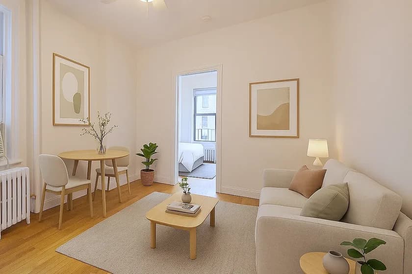 194 Bleecker Street #2-D, Manhattan, NY 10012 apartment_living_room 1