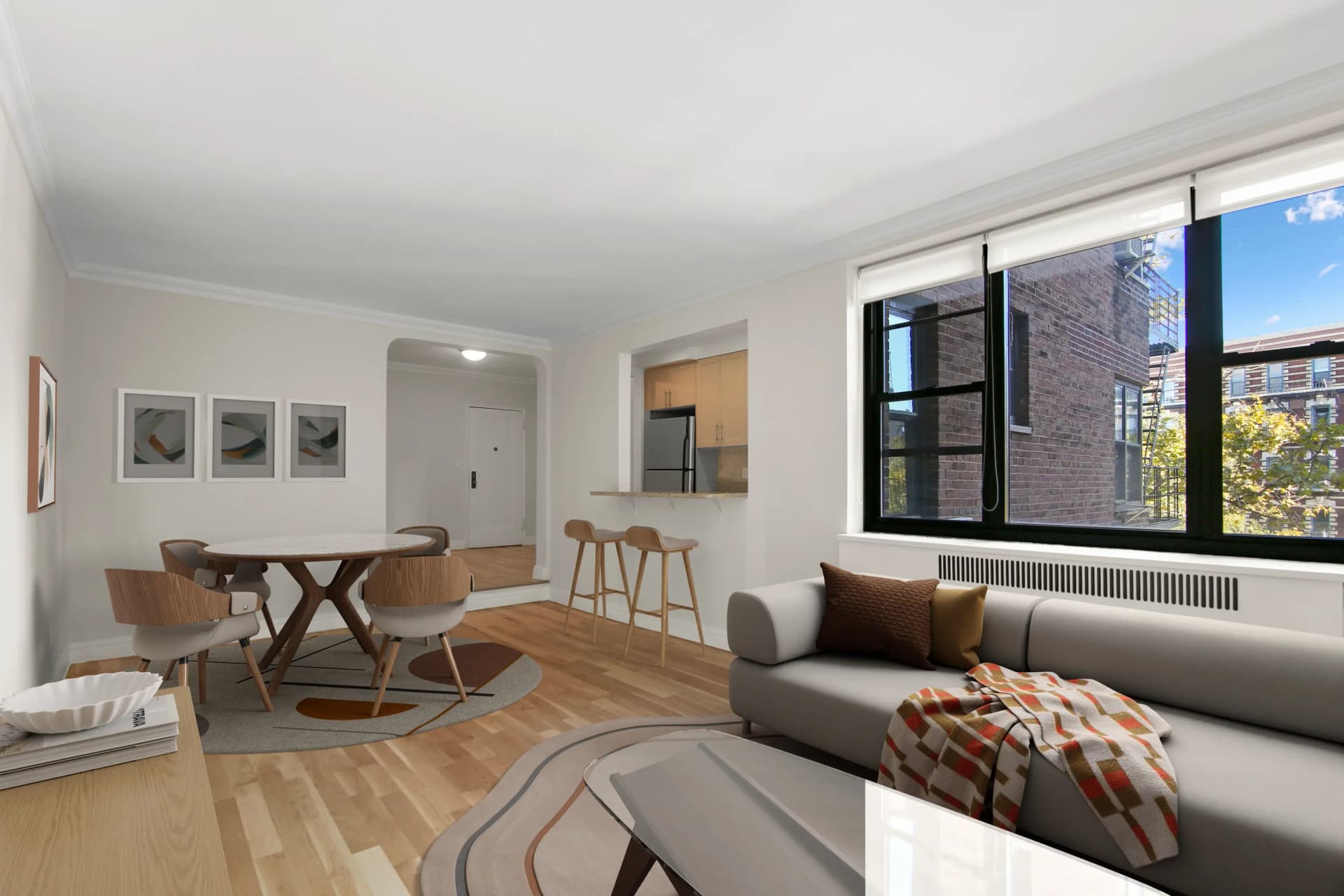 10 Downing Street #003J, Manhattan, NY 10014 apartment_living_room 1