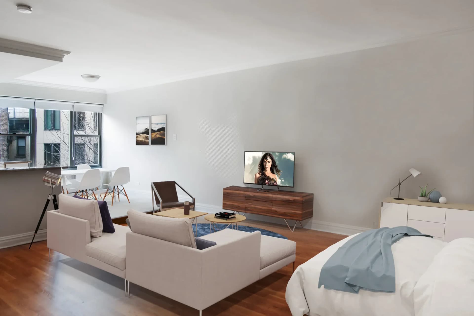 10 Downing Street #006C, Manhattan, NY 10014 apartment_living_room 1