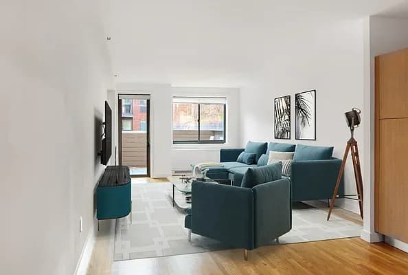 10 Downing Street #6B, Manhattan, NY 10014 apartment_living_room 1