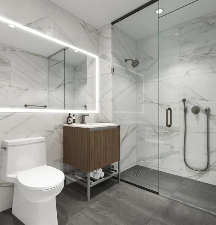 606 West 30 Street #20E, Manhattan, NY 10001 apartment_bathroom 1