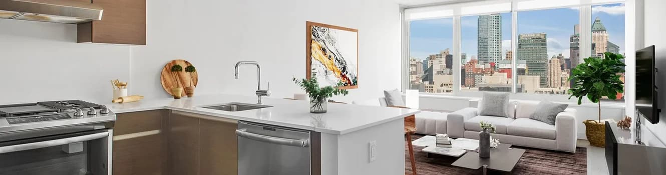 The Olivia 313 West 33 Street #10M, Manhattan, NY 10001 apartment_living_room 1