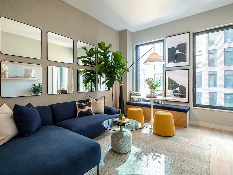 Ruby 243 West 28 Street #N-10A, Manhattan, NY 10001 apartment_living_room 1