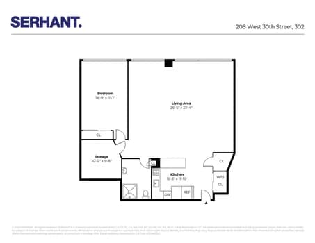 208 West 30 Street #302, Manhattan, NY 10001 - Image 1