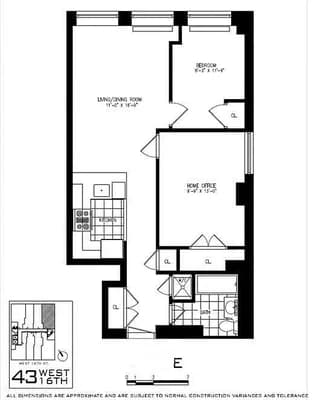 43 West 16 Street #11E, Manhattan, NY 10011 - Image 1