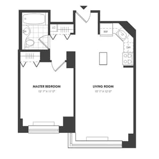 776 6 Ave #34H, Manhattan, NY 10001