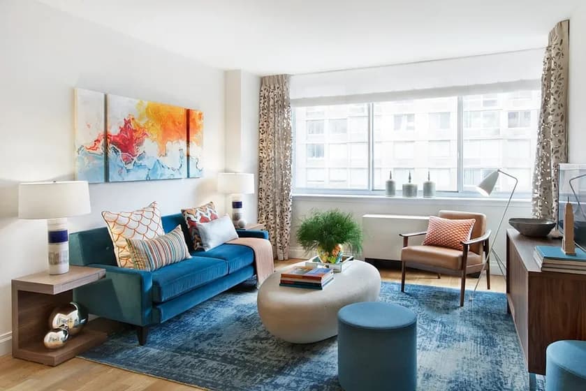 The Capitol 776 6 Ave #34J, Manhattan, NY 10001 apartment_living_room 1