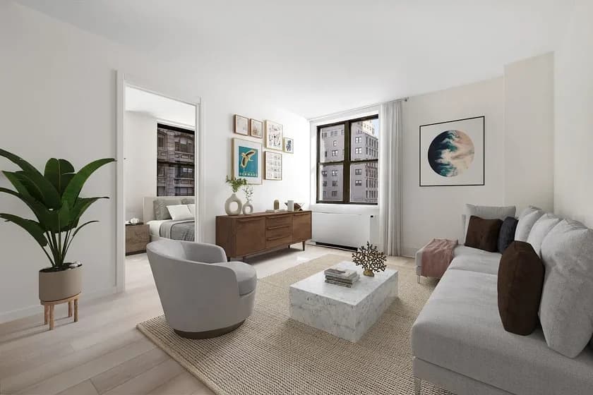 55 West 33 Street #21A14, Manhattan, NY 10001 apartment_living_room 1
