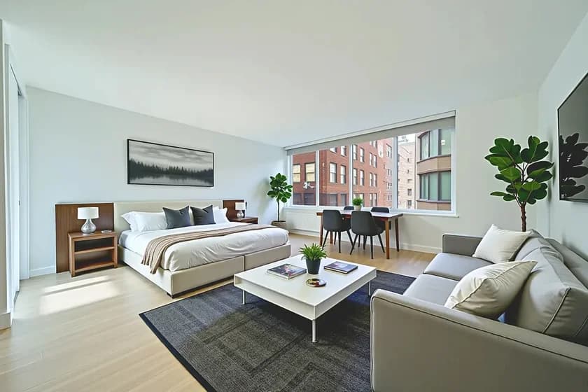 980 6Th Ave #712, Manhattan, NY 10018 apartment_living_room 1