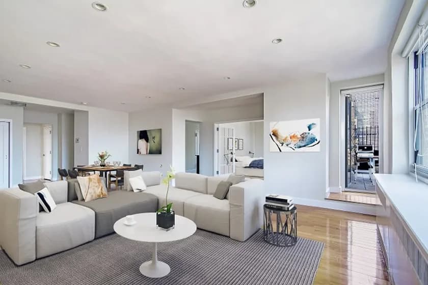 20 Park Avenue #19A, Manhattan, NY 10016 apartment_living_room 1