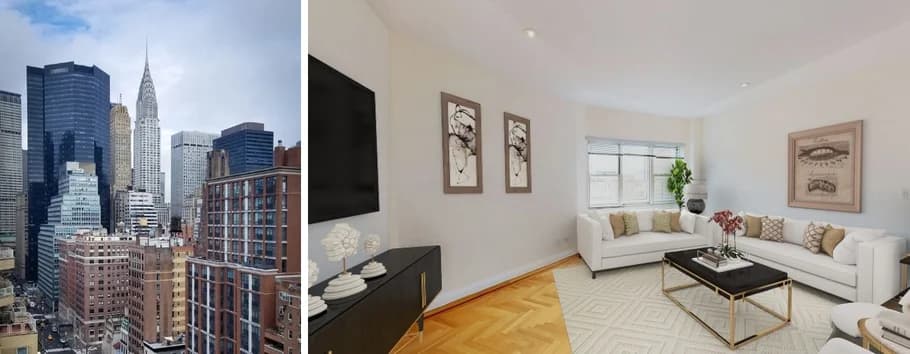 Monterey at Park 30 Park Avenue #02AB, Manhattan, NY 10016 apartment_living_room 1