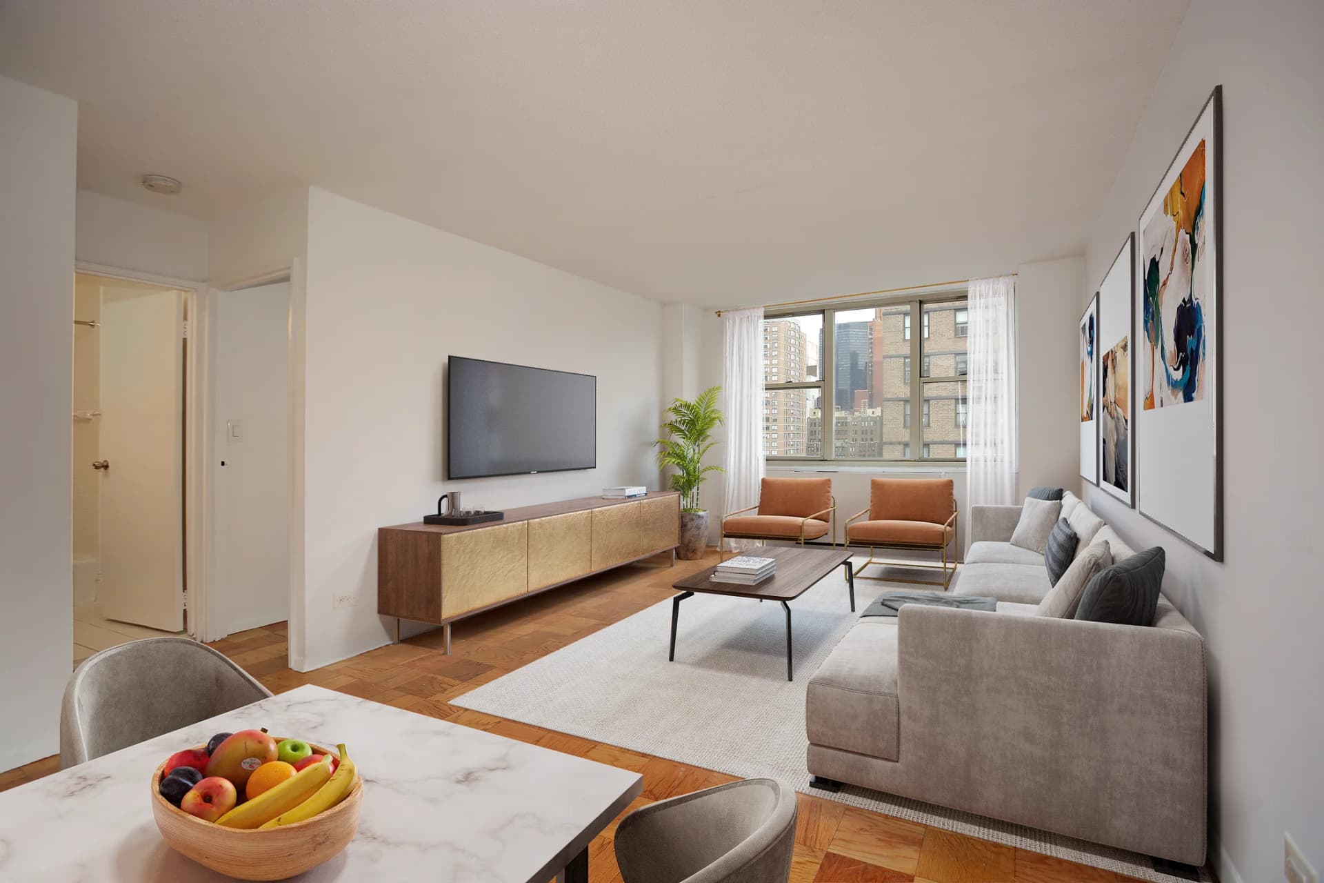 154 East 29 Street #15F, Manhattan, NY 10016 apartment_living_room 1