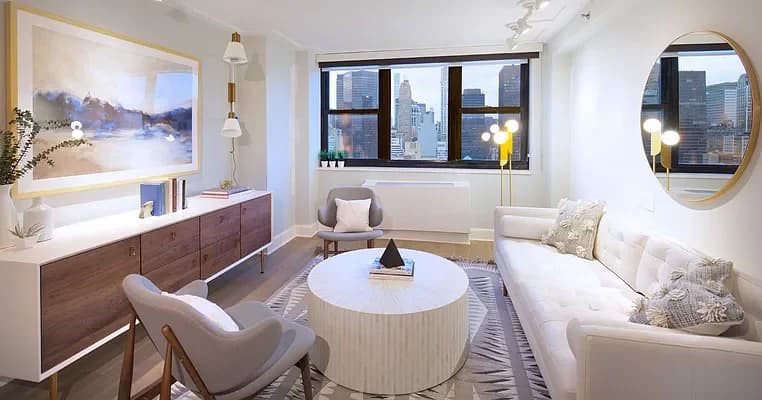 150 East 34 Street #1301, Manhattan, NY 10016 apartment_living_room 1
