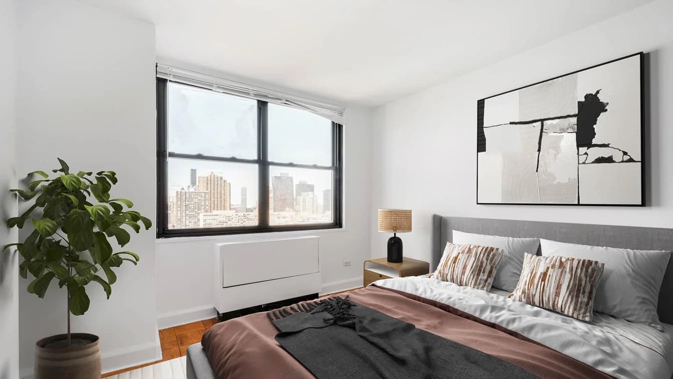 Parc East Apartments 240 E 27 St #15E, Manhattan, NY 10016 apartment_bedroom_room 1
