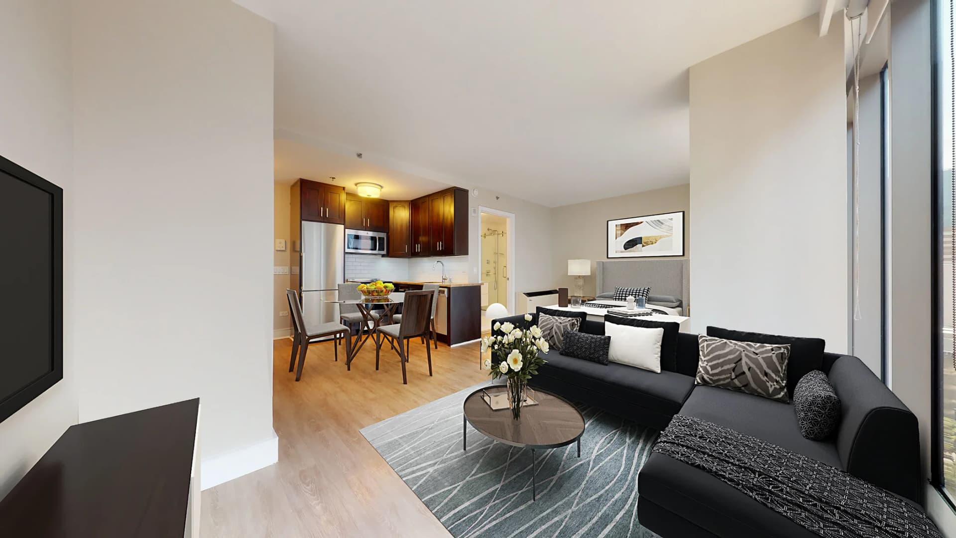 237 East 34 Street #1502, Manhattan, NY 10016 apartment_living_room 1